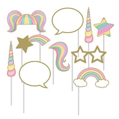 Unicorn Sparkle Photo Booth Props - Click Image to Close
